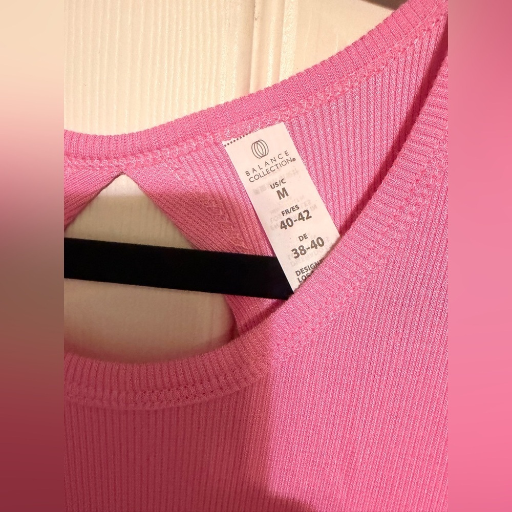 Balance Collection Pink Tank Top - Picture 3 of 4